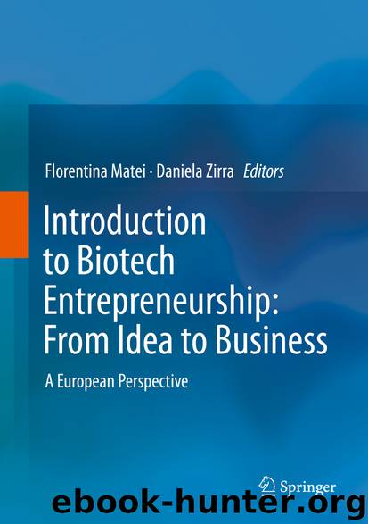 Introduction to Biotech Entrepreneurship: From Idea to Business by Florentina Matei & Daniela Zirra