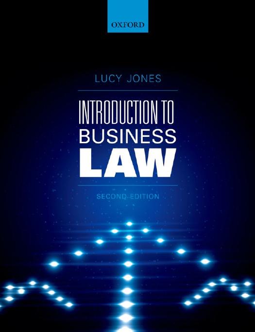 Introduction to Business Law by Jones L