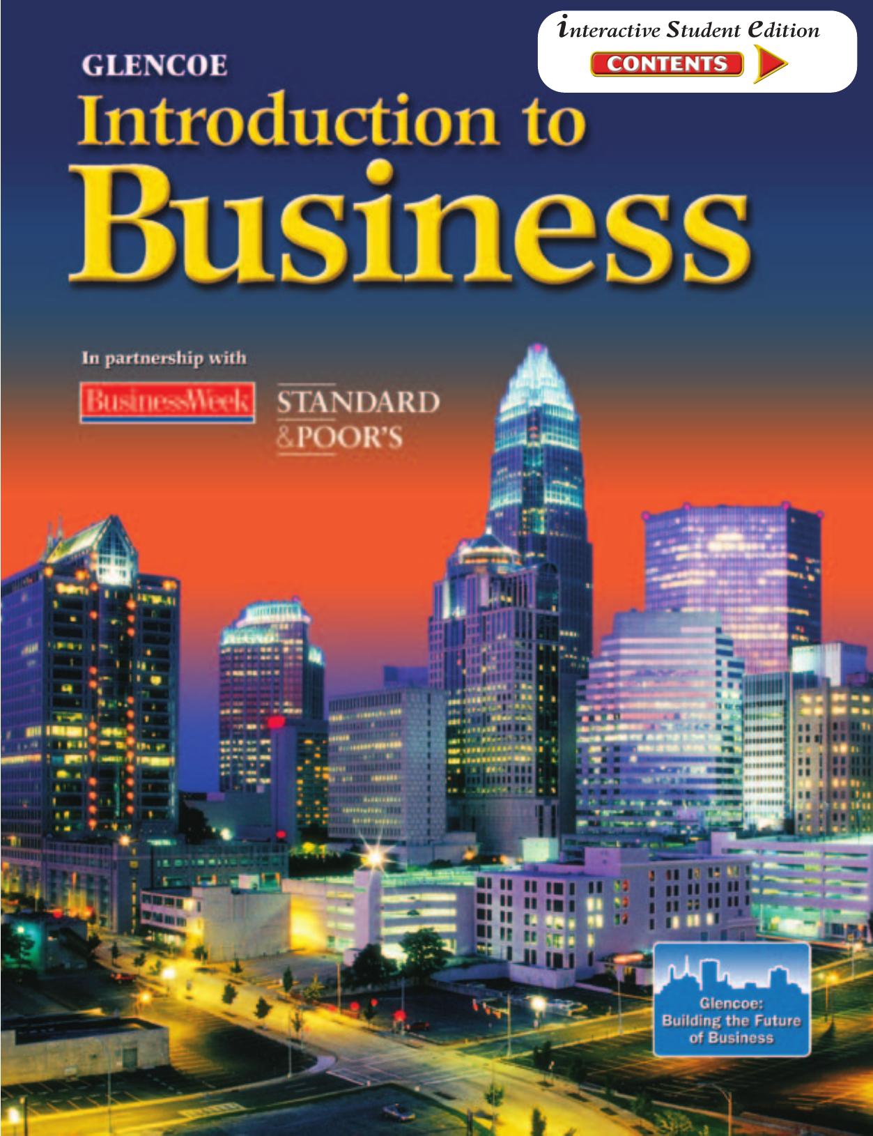 Introduction to Business, Student Edition by Brown B.J. Clow J.E