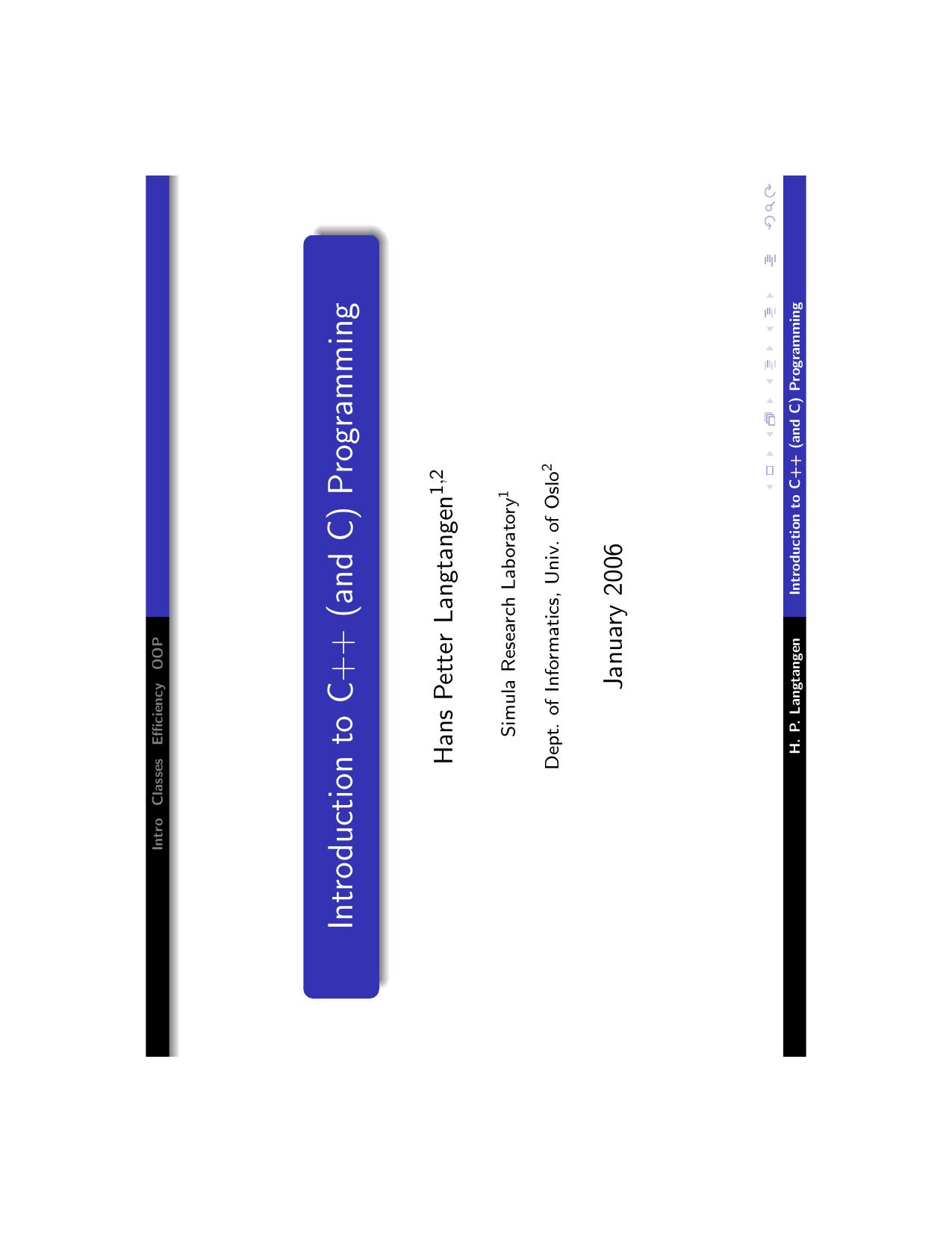 Introduction to C++ (and C) Programming by Unknown
