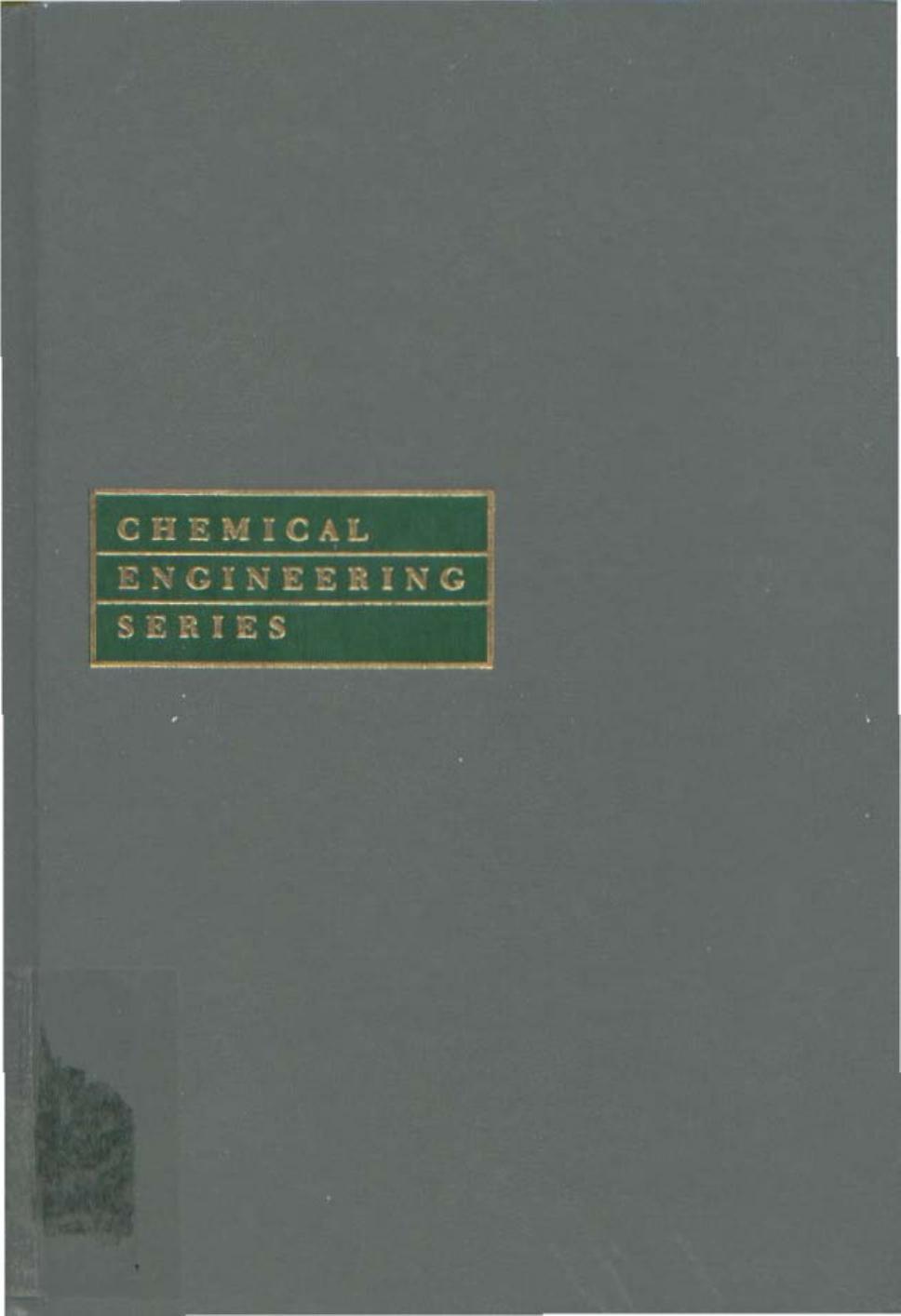 Introduction to Chemical Engineering Thermodynamics, 4th Ed (1987) by Unknown