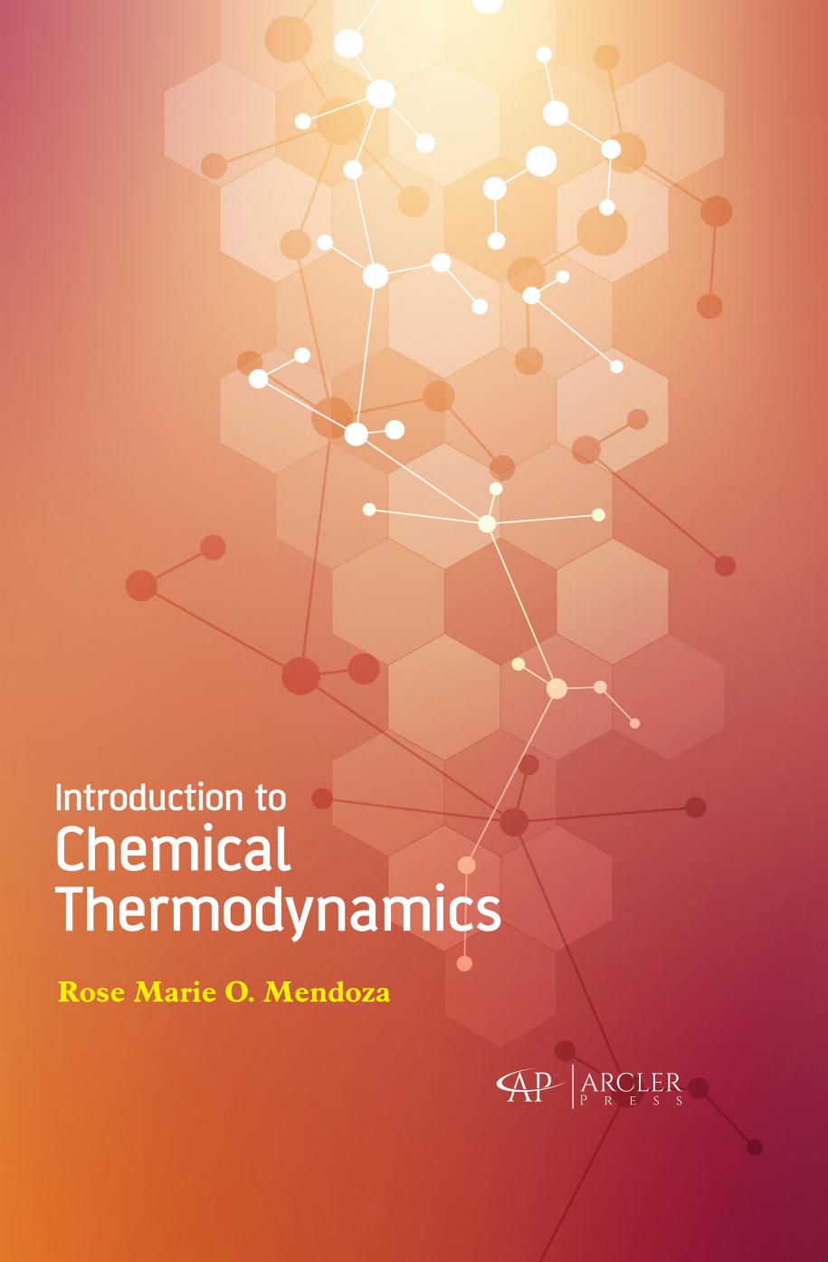 Introduction to Chemical Thermodynamics by Mendoza R.M.O