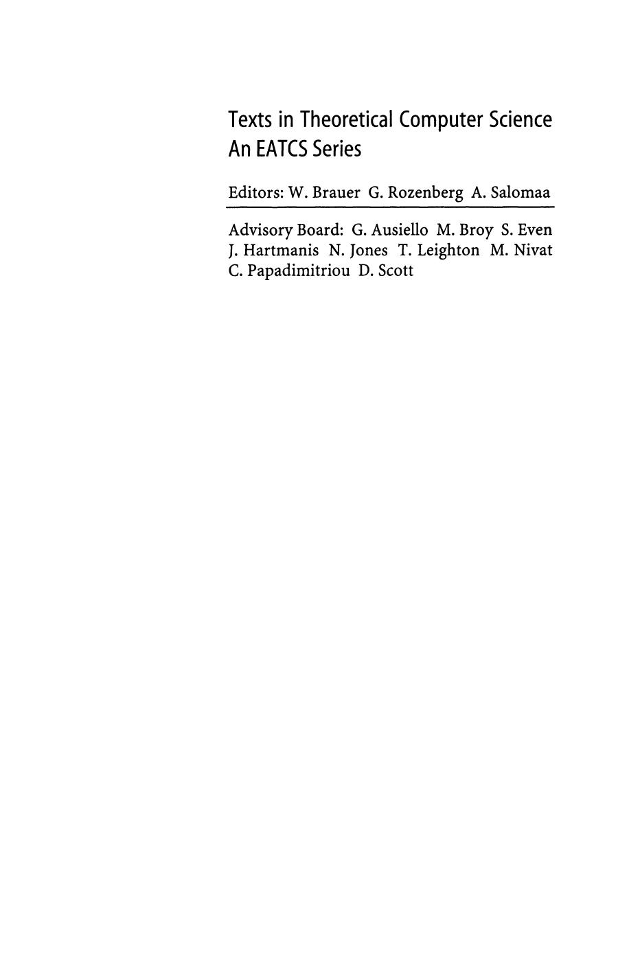Introduction to Circuit Complexity: A Uniform Approach by Unknow