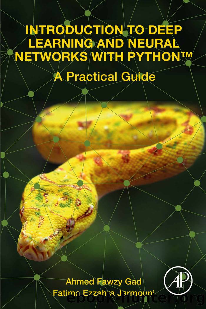 Introduction to Deep Learning and Neural Networks with Python(tm) by unknow