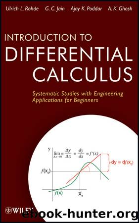 Introduction to Differential Calculus by Ulrich L. Rohde & G. C. Jain & Ajay K. Poddar & A. K. Ghosh