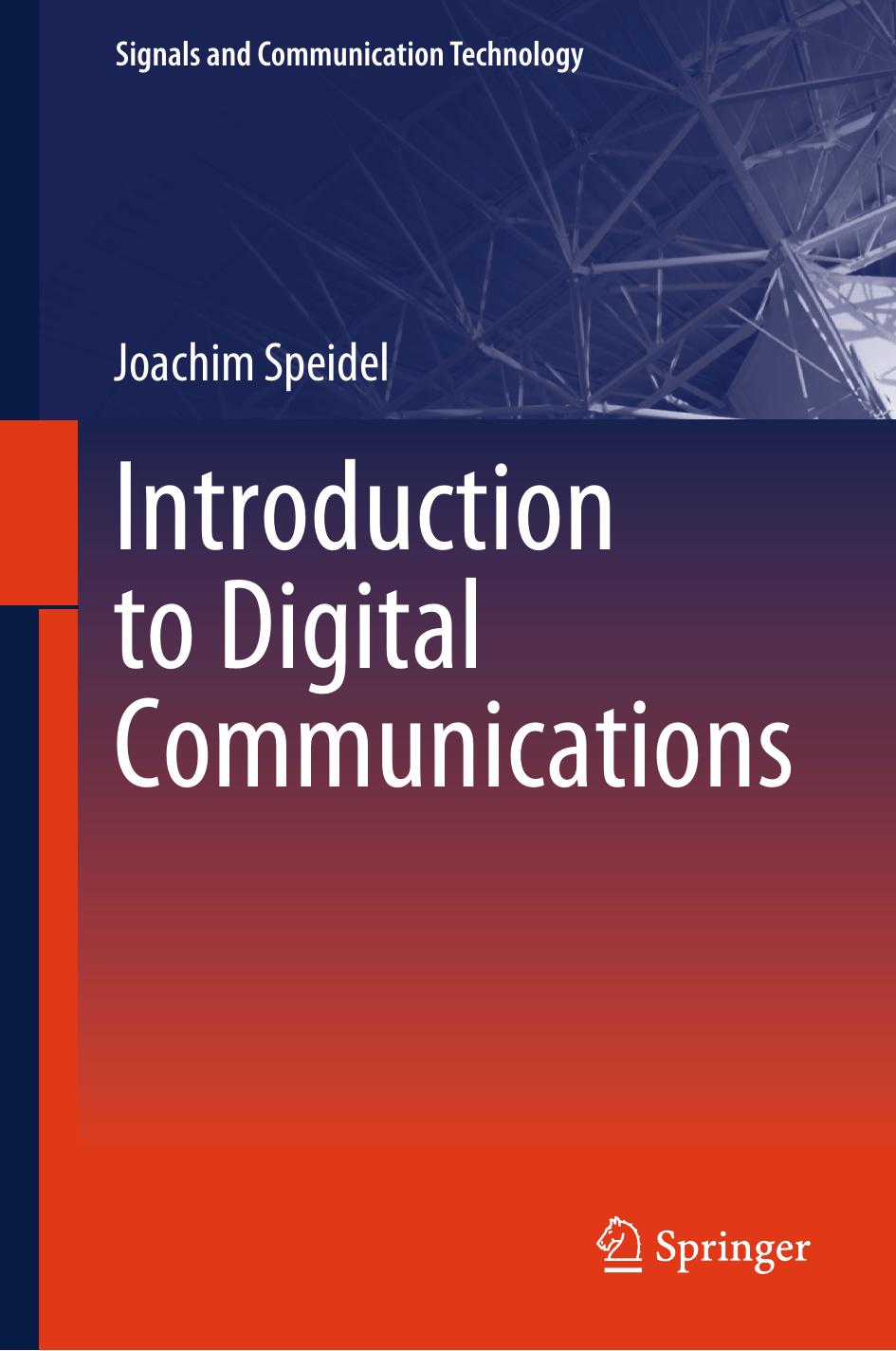 Introduction to Digital Communications by Joachim Speidel