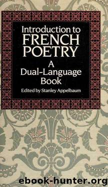 Introduction to French poetry by Appelbaum Stanley