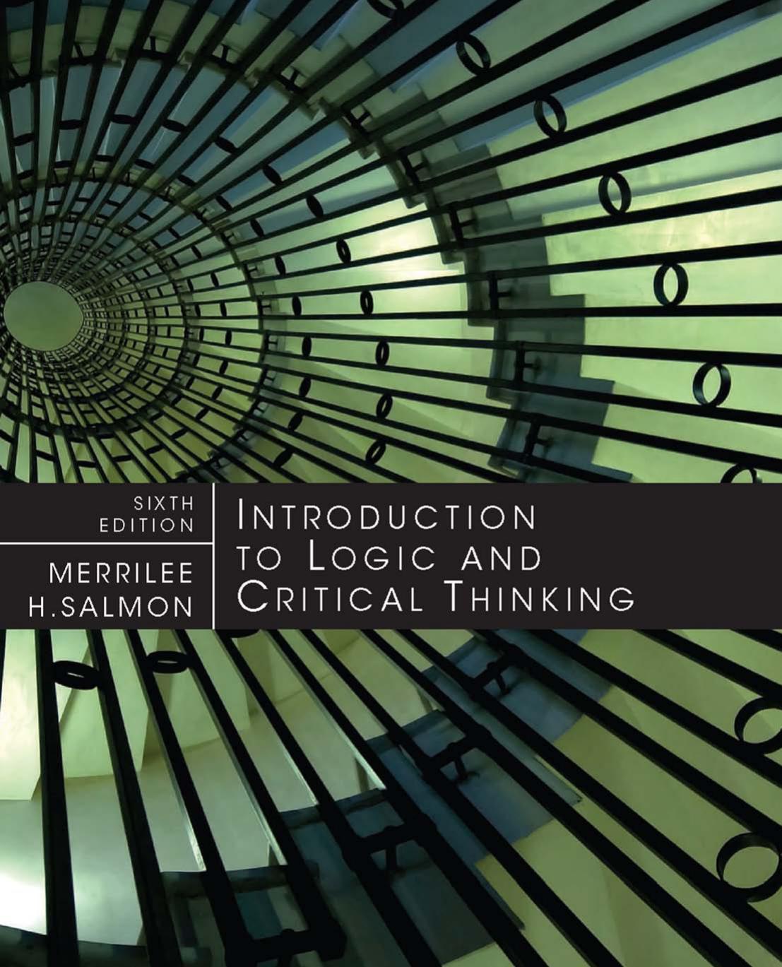 Introduction to Logic and Critical Thinking, 6th ed by Introduction to Logic & Critical Thinking-Cengage Learning (2013)