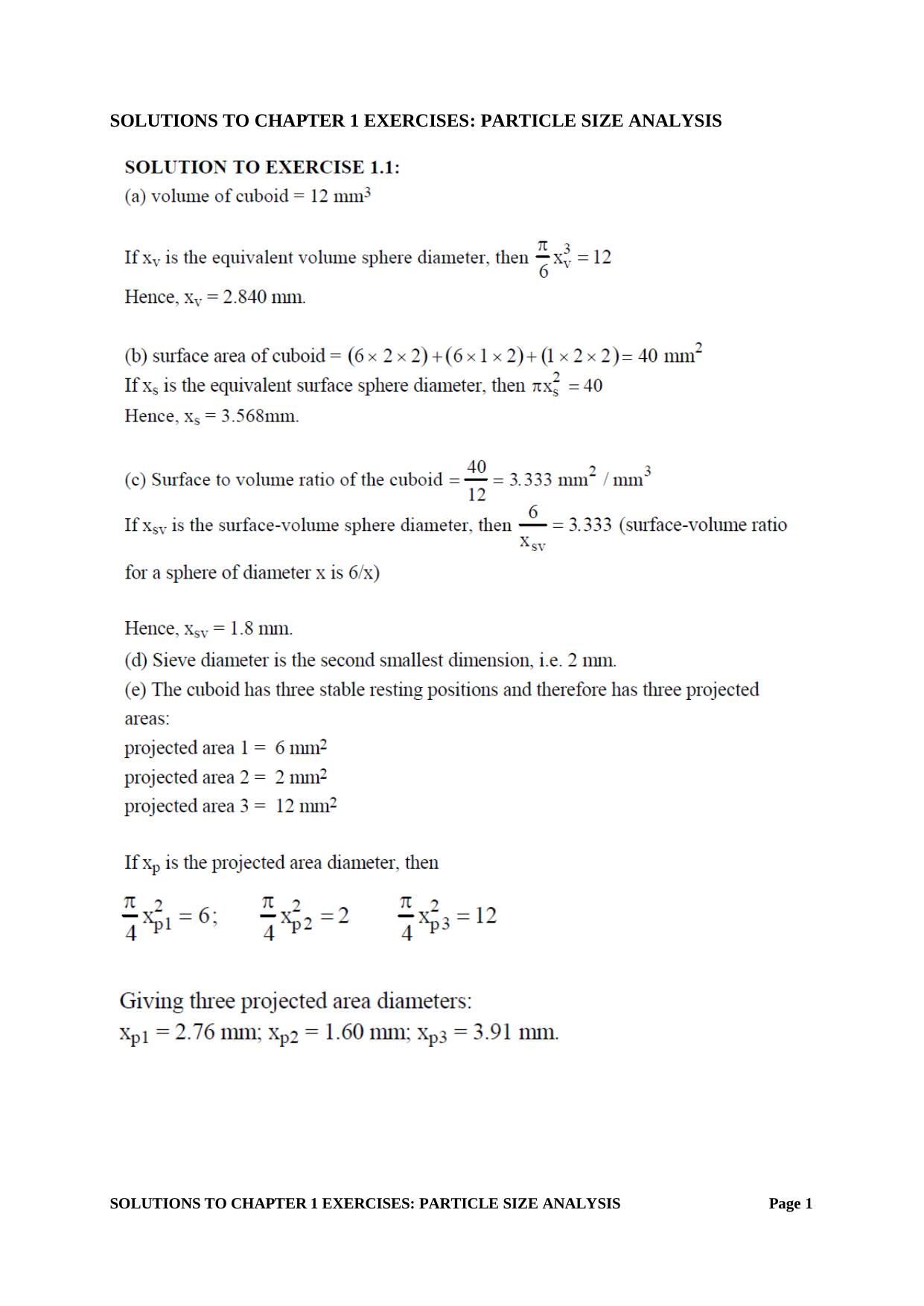 Introduction to Particle Technology (Solutions manual) by Martin J. Rhodes
