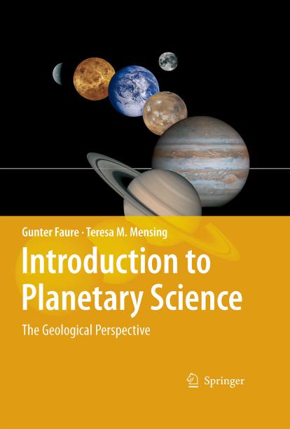 Introduction to Planetary Science by Unknown