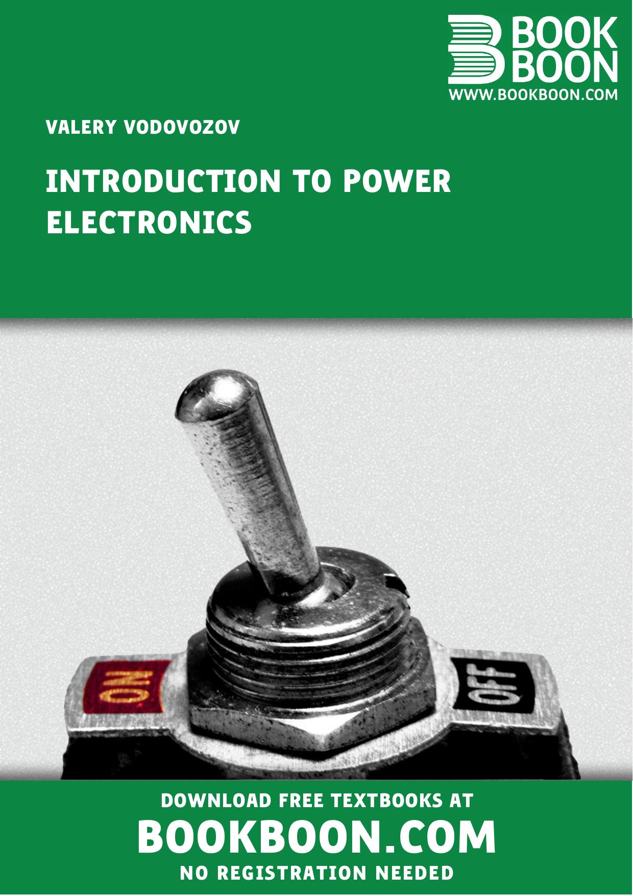Introduction to Power Electronics by Valery Vodovozov