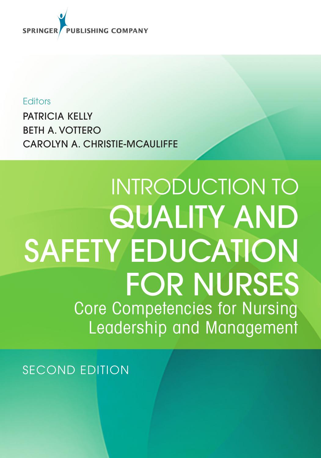 Introduction to Quality and Safety Education for Nurses by unknow
