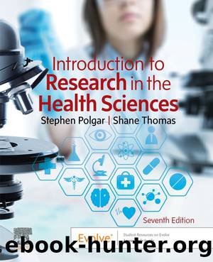 Introduction to Research in the Health Sciences by Stephen Polgar & Shane Thomas