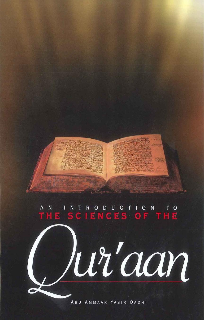 Introduction to Sciences of the Quran | Kalamullah.Com by Unknown