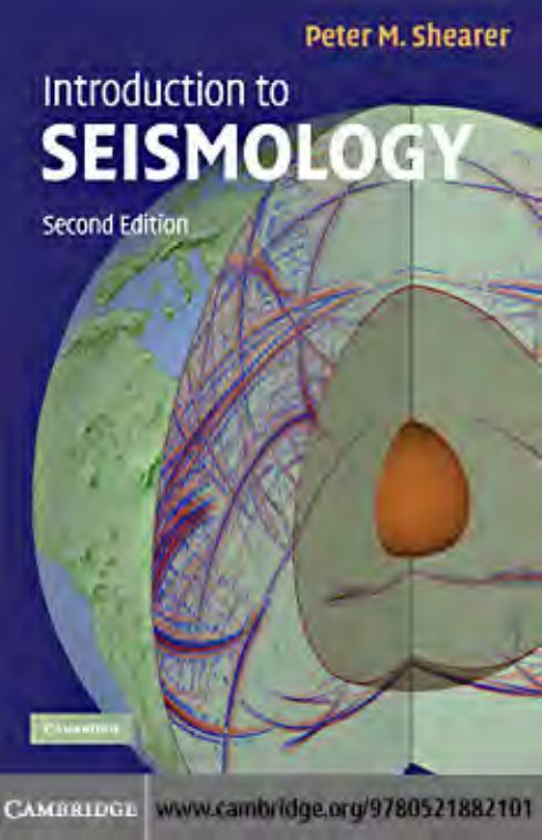 Introduction to Seismology by Peter M. Shearer
