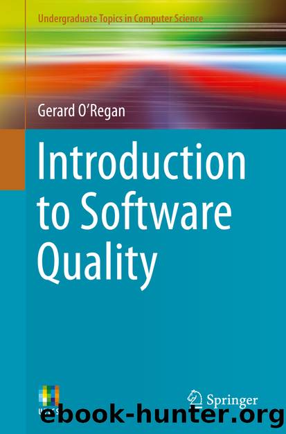 Introduction to Software Quality by Gerard O’Regan