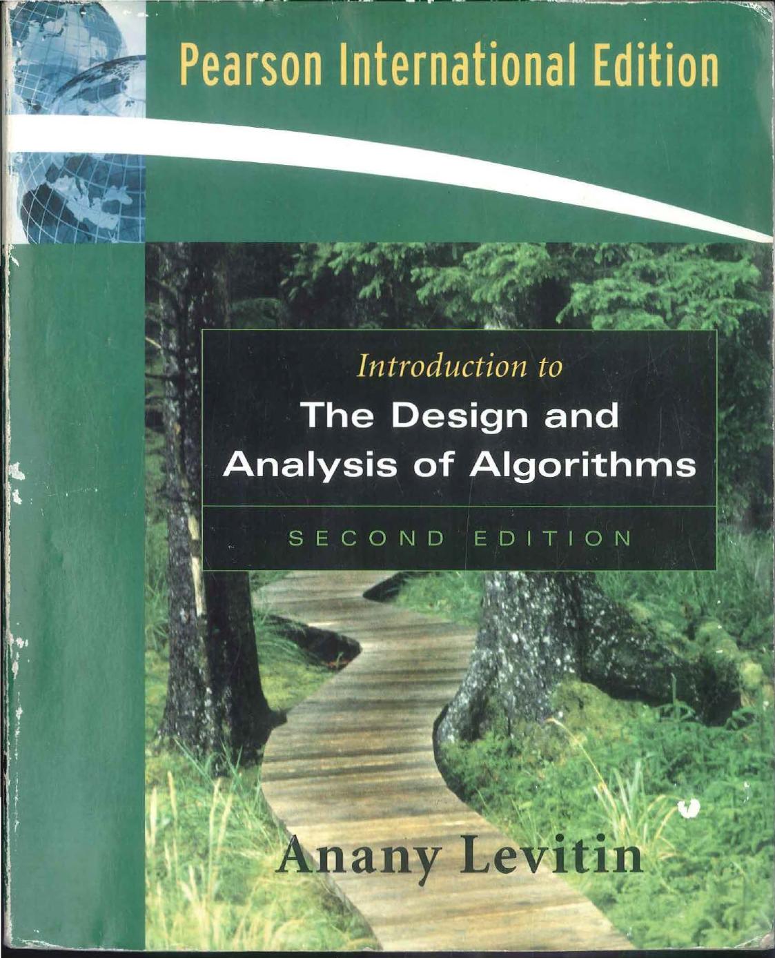 Introduction to The Design and Analysis of Algorithms 2e By Anany Levitin by Unknown