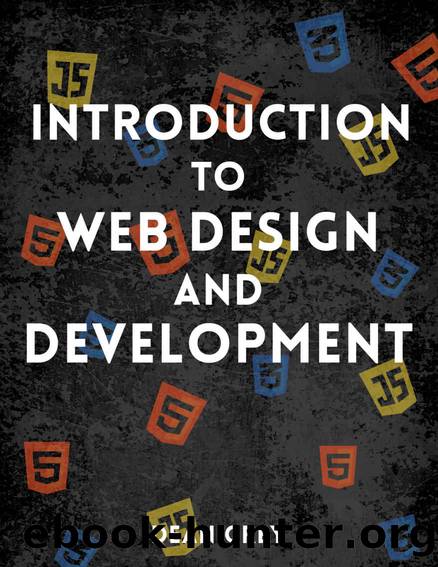 Introduction to Website Design and Development by Grey Dean