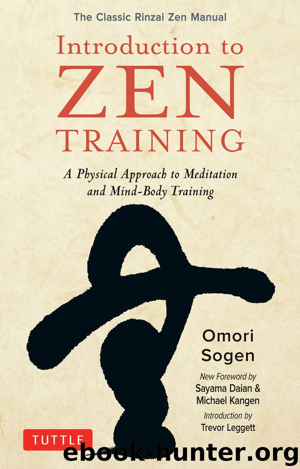 Introduction to Zen Training by Omori Sogen