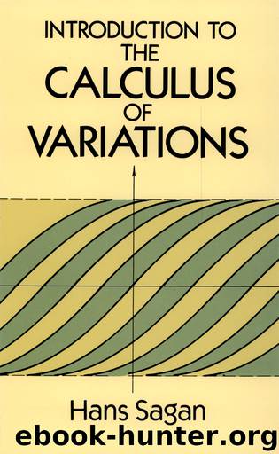 Introduction to the Calculus of Variations by Hans Sagan