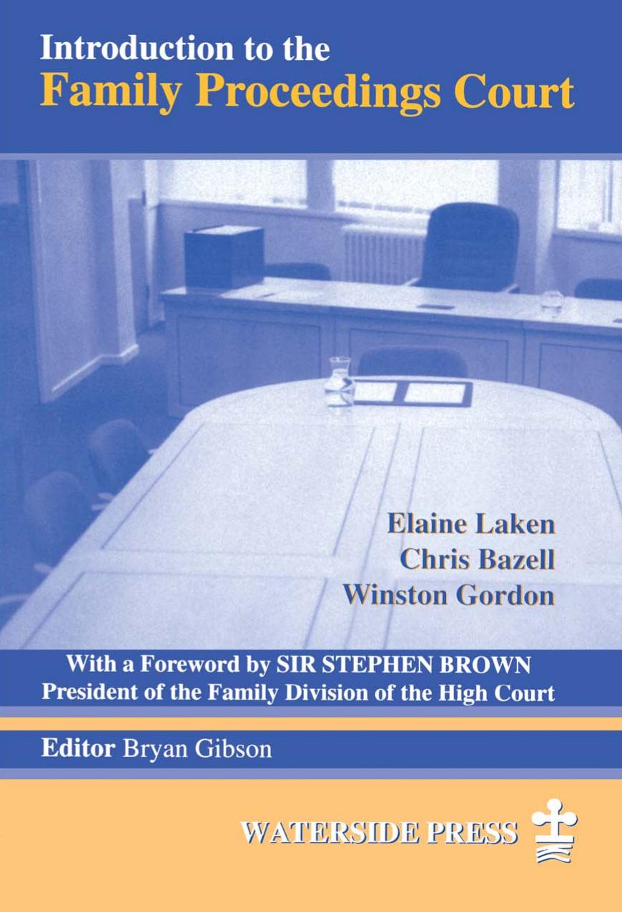 Introduction to the Family Proceedings Court by Unknow