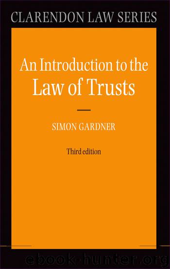 Introduction to the Law of Trusts by Gardner Simon;