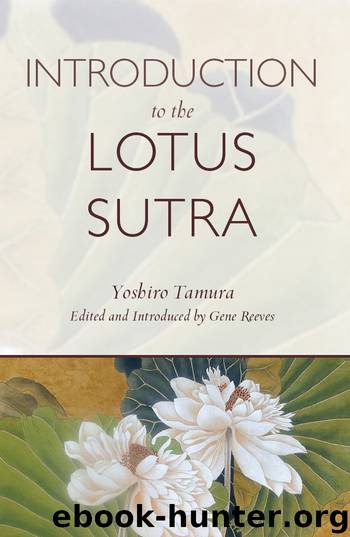 Introduction to the Lotus Sutra by Yoshiro Tamura