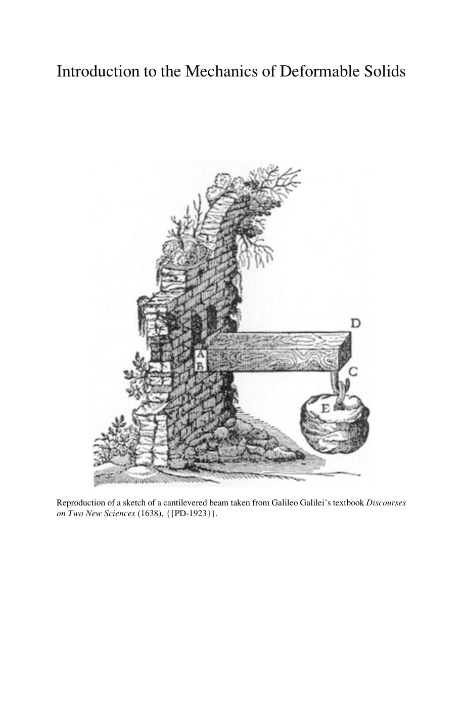 Introduction to the Mechanics of Deformable Solids: Bars and Beams by David H. Allen (auth.)