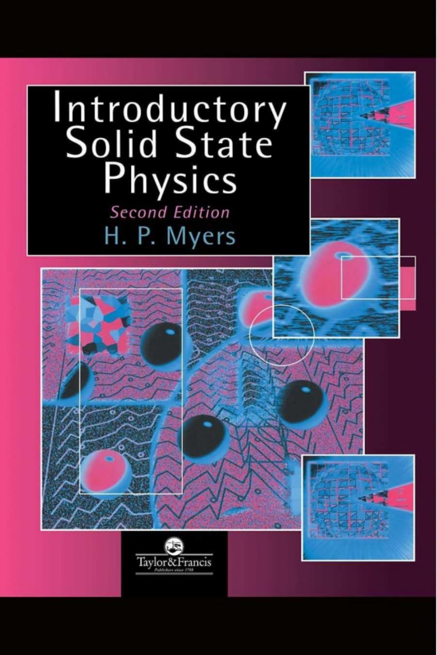 Introductory solid state physics by Myers H. Peter