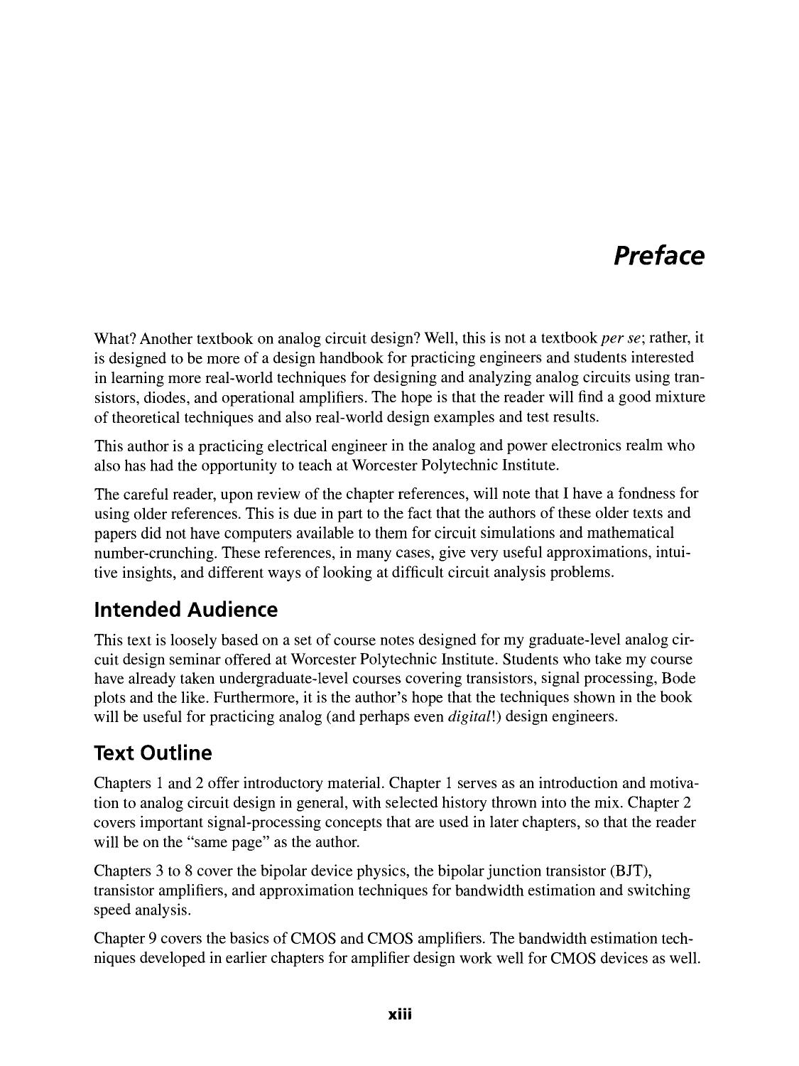 Intuitive Analog Circuit Design. A Problem-Solving Approach using Design Case Studies by Marc T. Thompson Ph.D. (Auth.)