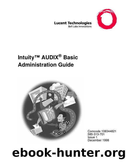 Intuity AUDIX Basic Administration Guide by EZ Manuals