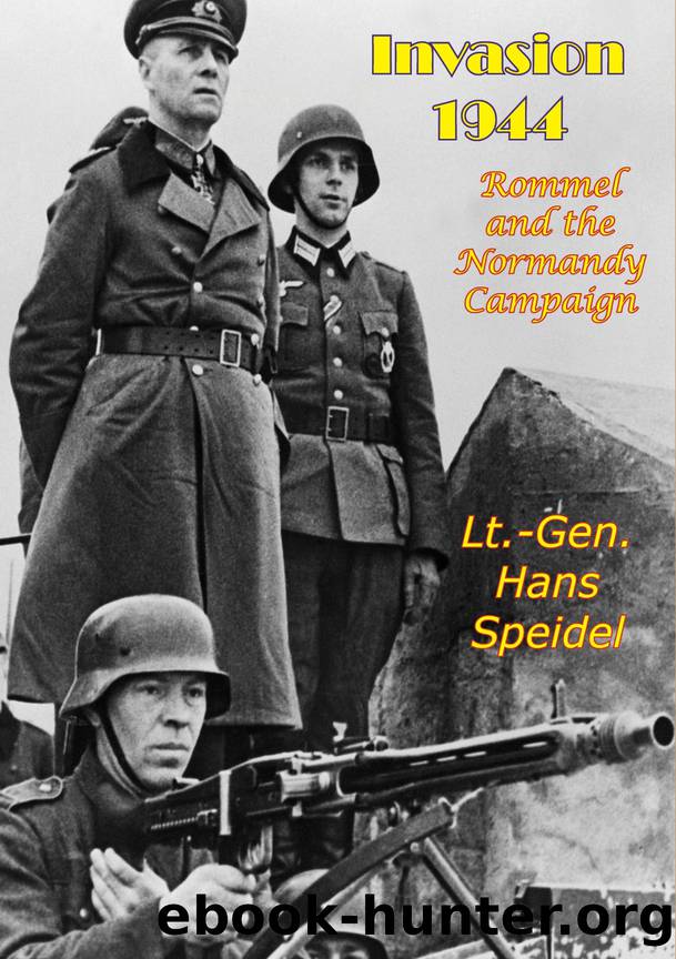 Invasion 1944 by Lt.-Gen. Hans Speidel