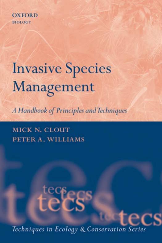 Invasive Species Management: A Handbook of Techniques (Techniques in Ecology and Conservation) by Michael N. Clout Peter A. Williams