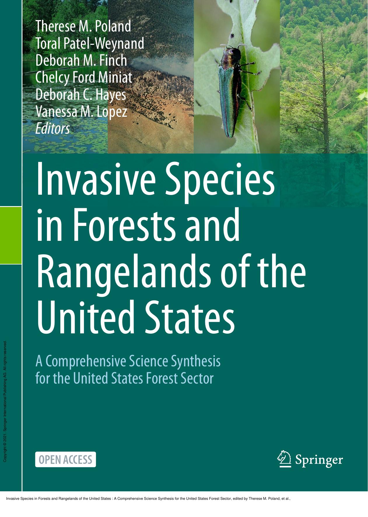 Invasive Species in Forests and Rangelands of the United States: A Comprehensive Science Synthesis for the United States Forest Sector by unknow