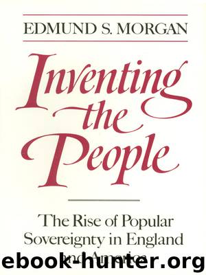 Inventing the People by Edmund S. Morgan