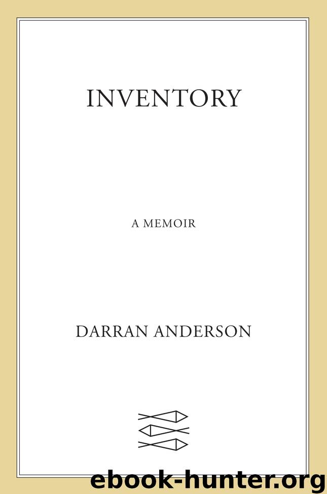 Inventory by Darran Anderson