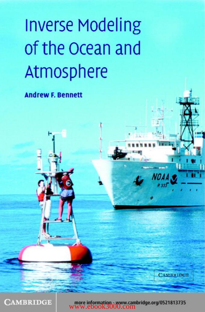 Inverse Modeling of the Ocean and Atmosphere by Unknow