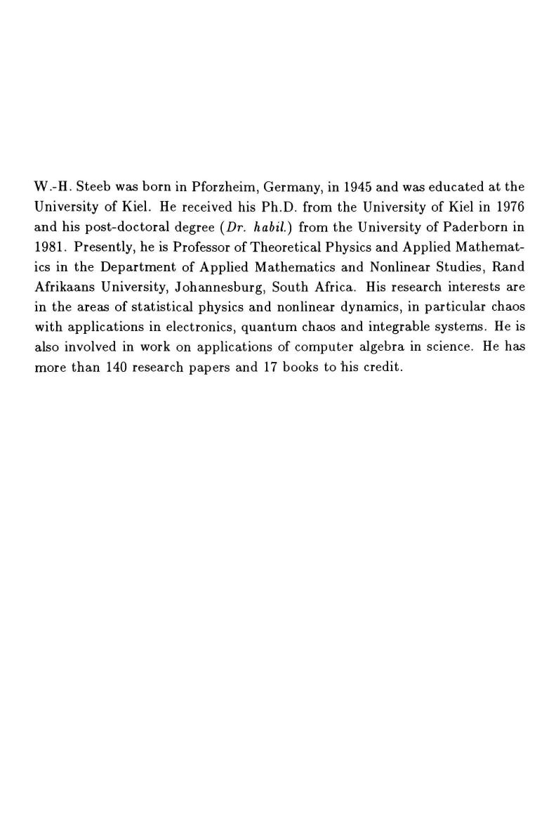 Invertible point transformations and nonlinear differential equations by Willi-Hans Steeb