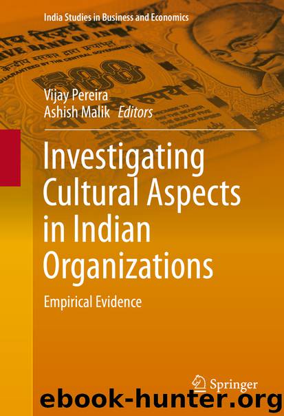 Investigating Cultural Aspects in Indian Organizations by Vijay Pereira & Ashish Malik