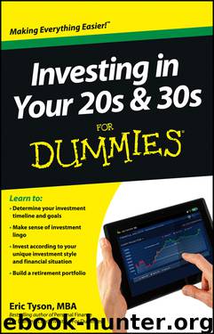 Investing in Your 20s & 30s For Dummies by Eric Tyson