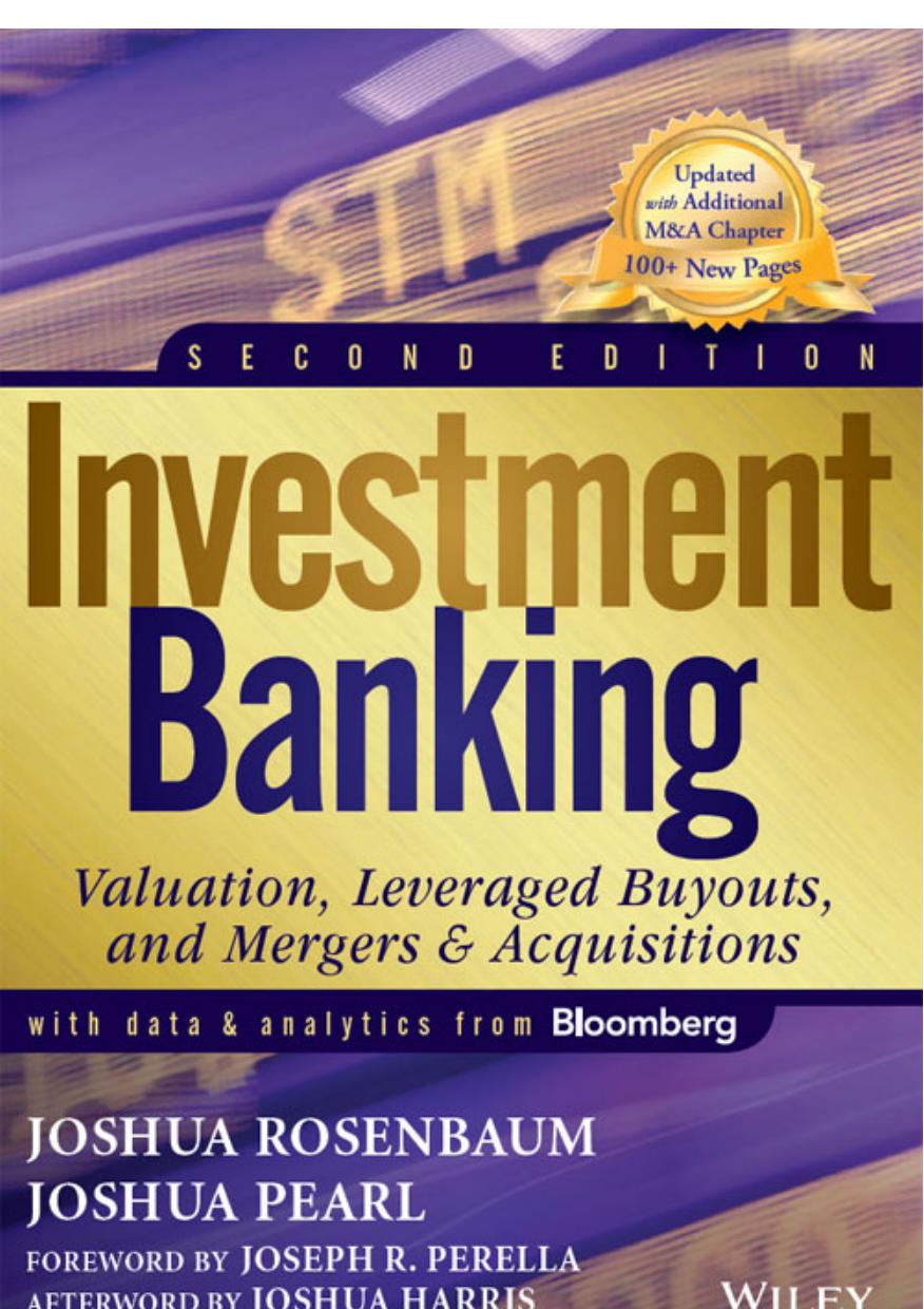 Investment Banking by Rosenbaum Joshua Pearl Joshua Perella Joseph R. Harris Joshua