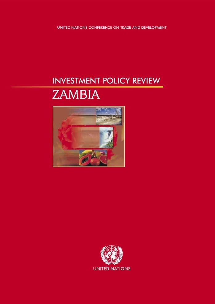 Investment Policy Review: Zambia by United Nations