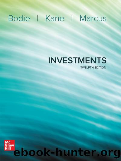 Investments by Bodie Zvi; & Alex Kane & Alan J. Marcus