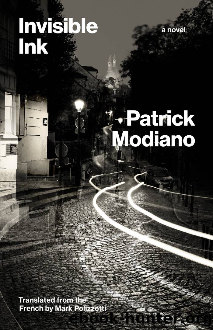 Invisible Ink by Patrick Modiano