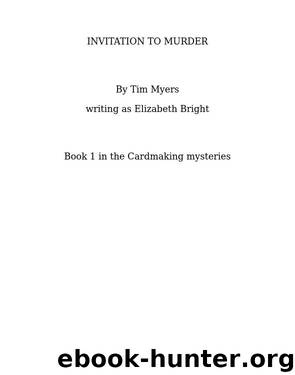 Invitation to Murder by Tim Myers