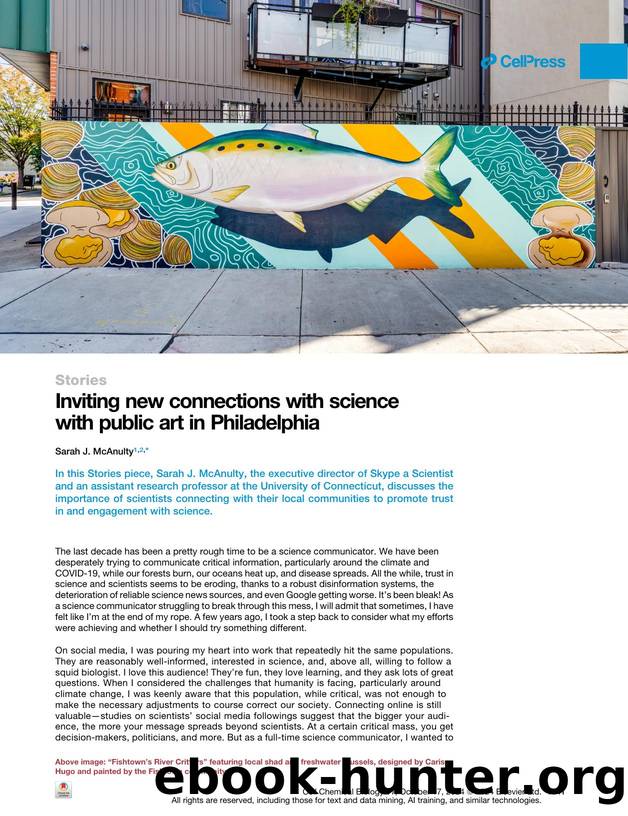 Inviting new connections with science with public art in Philadelphia by Sarah J. McAnulty
