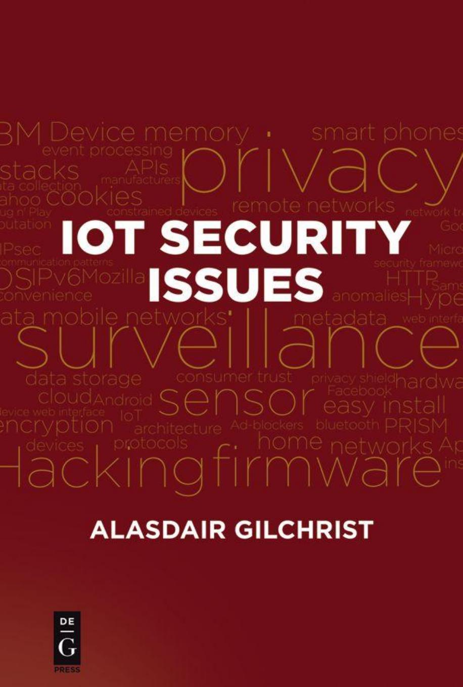IoT Security Issues by Alasdair Gilchrist