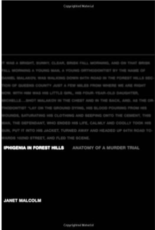 Iphigenia in Forest Hills: Anatomy of a Murder Trial by Unknow