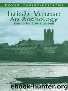 Irish Verse: An Anthology: An Anthology (Dover Thrift Editions) by Bob Blaisdell