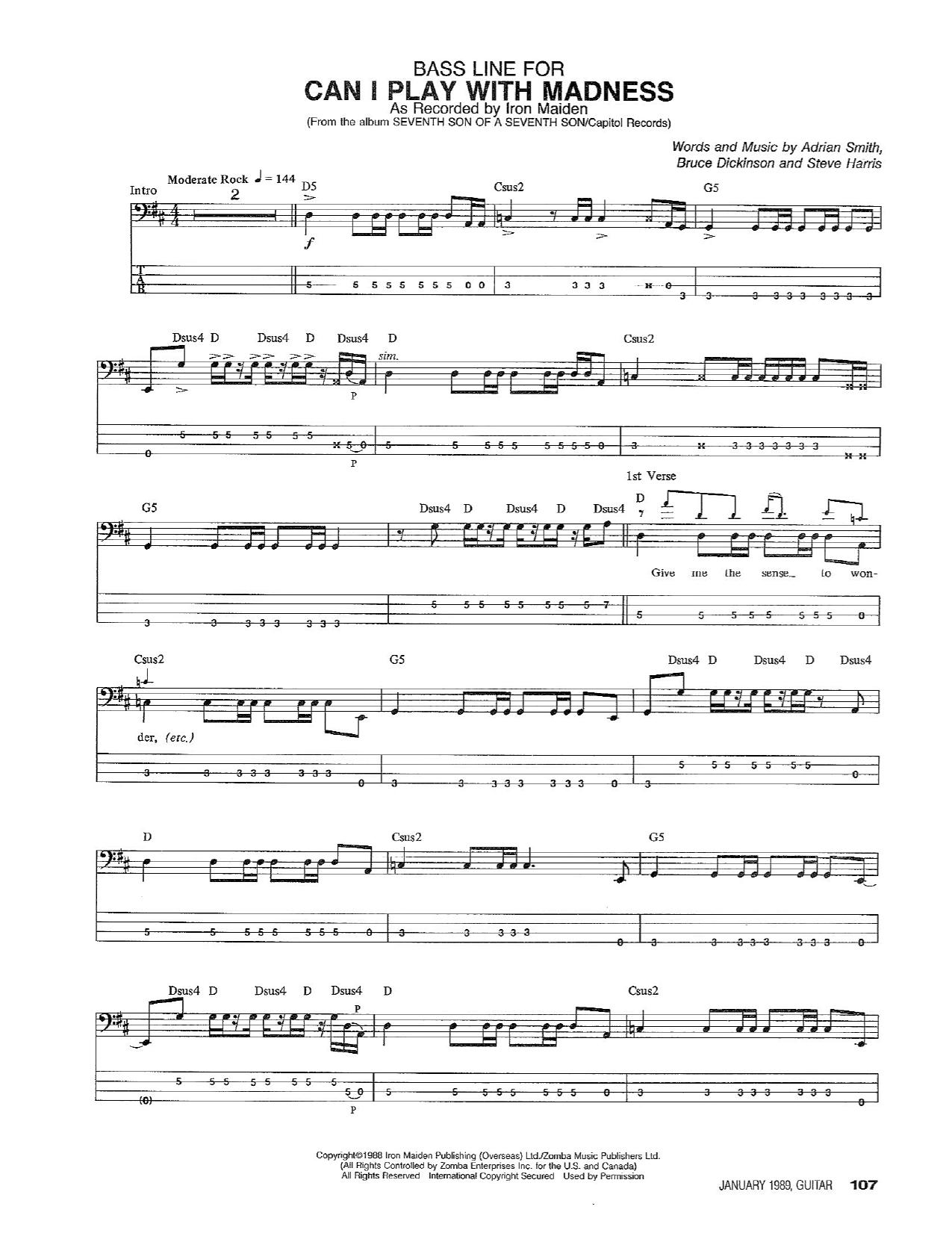 Iron Maiden - Can I Play with Madness by MaX fRaK